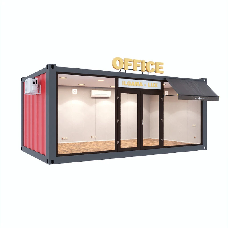 Container office detailed 3D Model .c4d .max .obj .3ds .fbx .stl .blend 