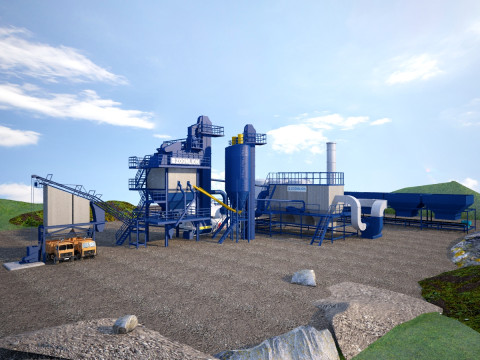 Concrete plantplants SCENE MODELS 3D Model