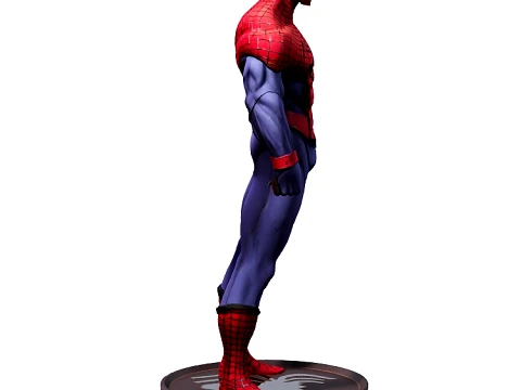 A stylized superhero 3D Model