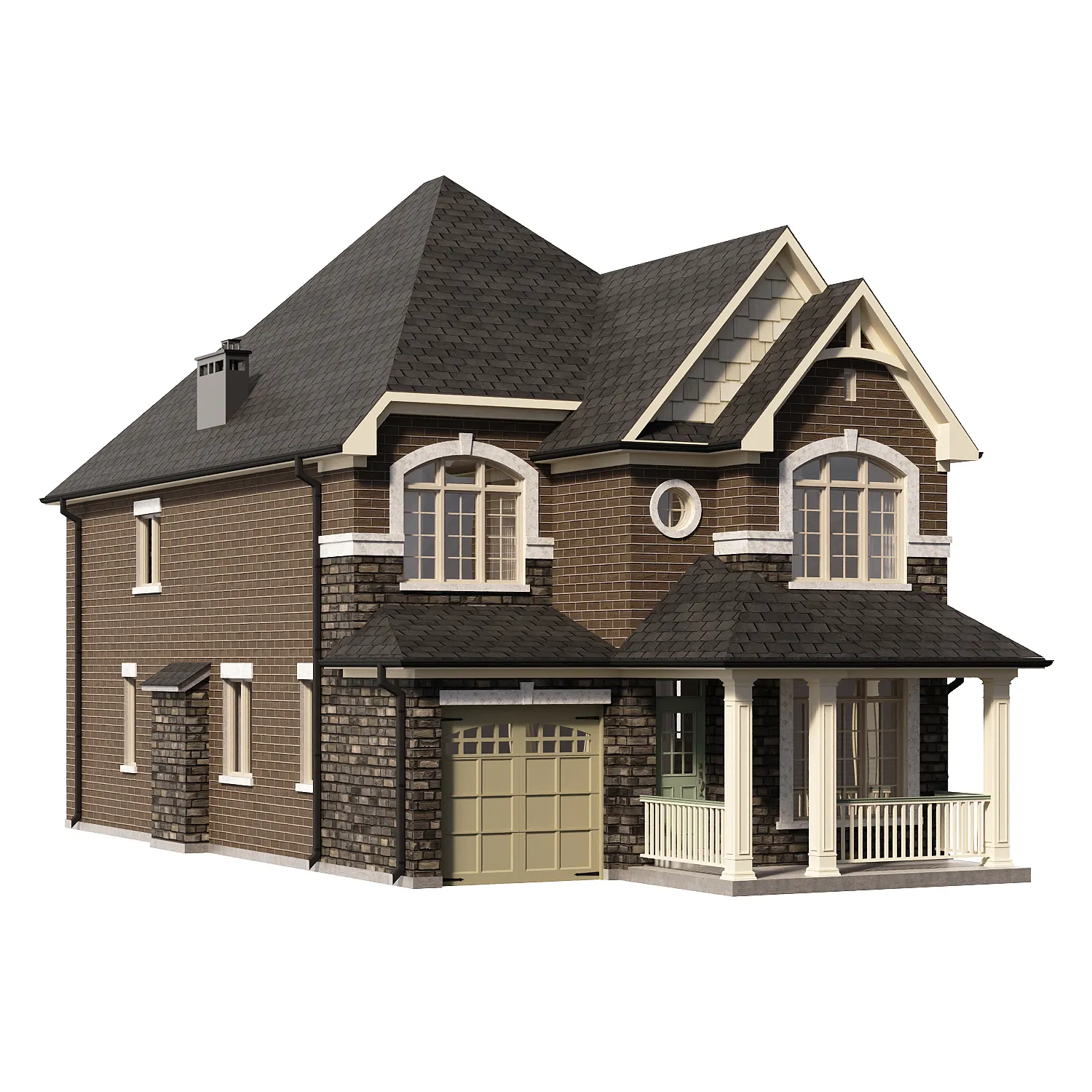 Modern-house-32-4-b2013esti 3D Model .c4d .max .obj .3ds .fbx .stl .blend 