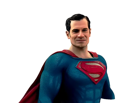 Supermen-3sdmax2016 -fbx2009 3D Model