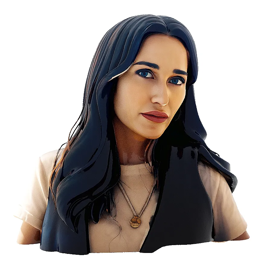 Lois Lane 3D Model .c4d .max .obj .3ds .fbx .stl .blend 