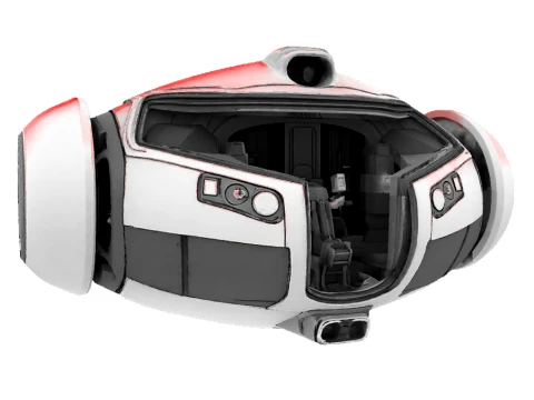 Evacuation or transport module 3D Model