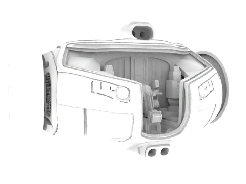 Evacuation or transport module 3D Model