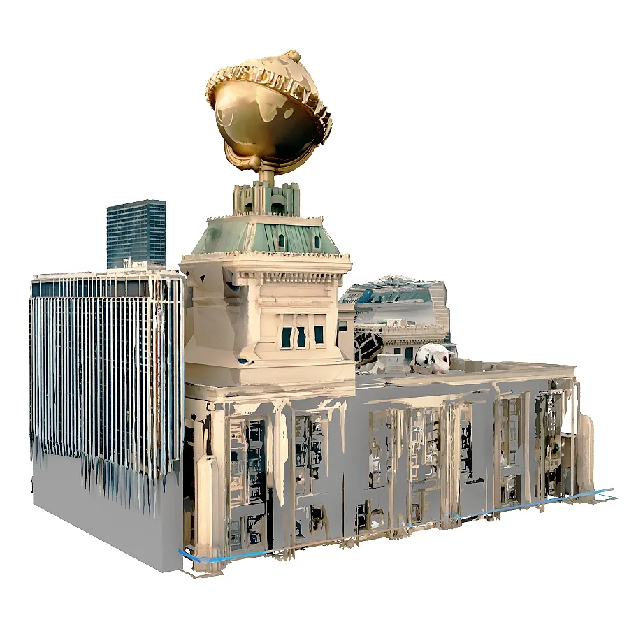Daily Planet 3d 2 3D Model .c4d .max .obj .3ds .fbx .stl .blend 