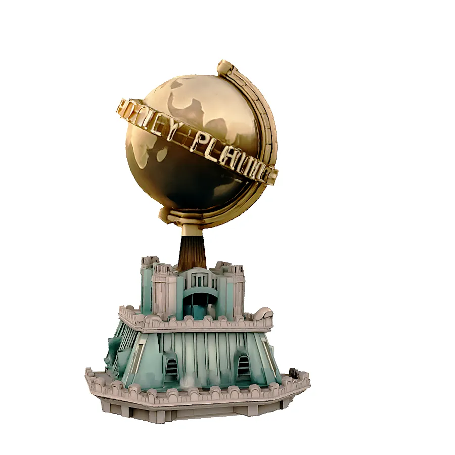 Daily Planet 3d new better 3D Model .c4d .max .obj .3ds .fbx .stl .blend 