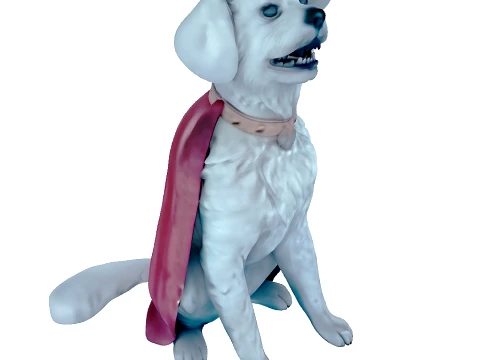 Krypto the Superdog Superman 2025 3D Model