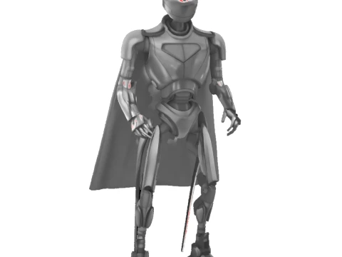 Superman Robot No4 Four 3D Model