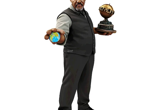 Perry White 3D Modell
