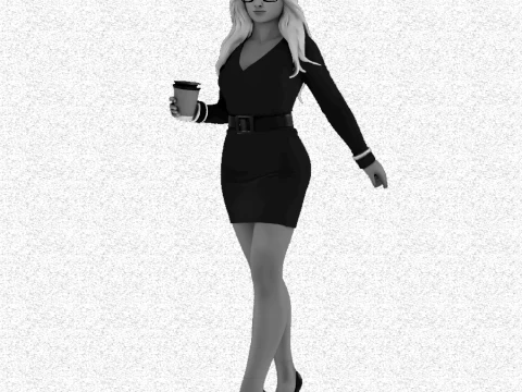 Eve Teschmacher 3D Model