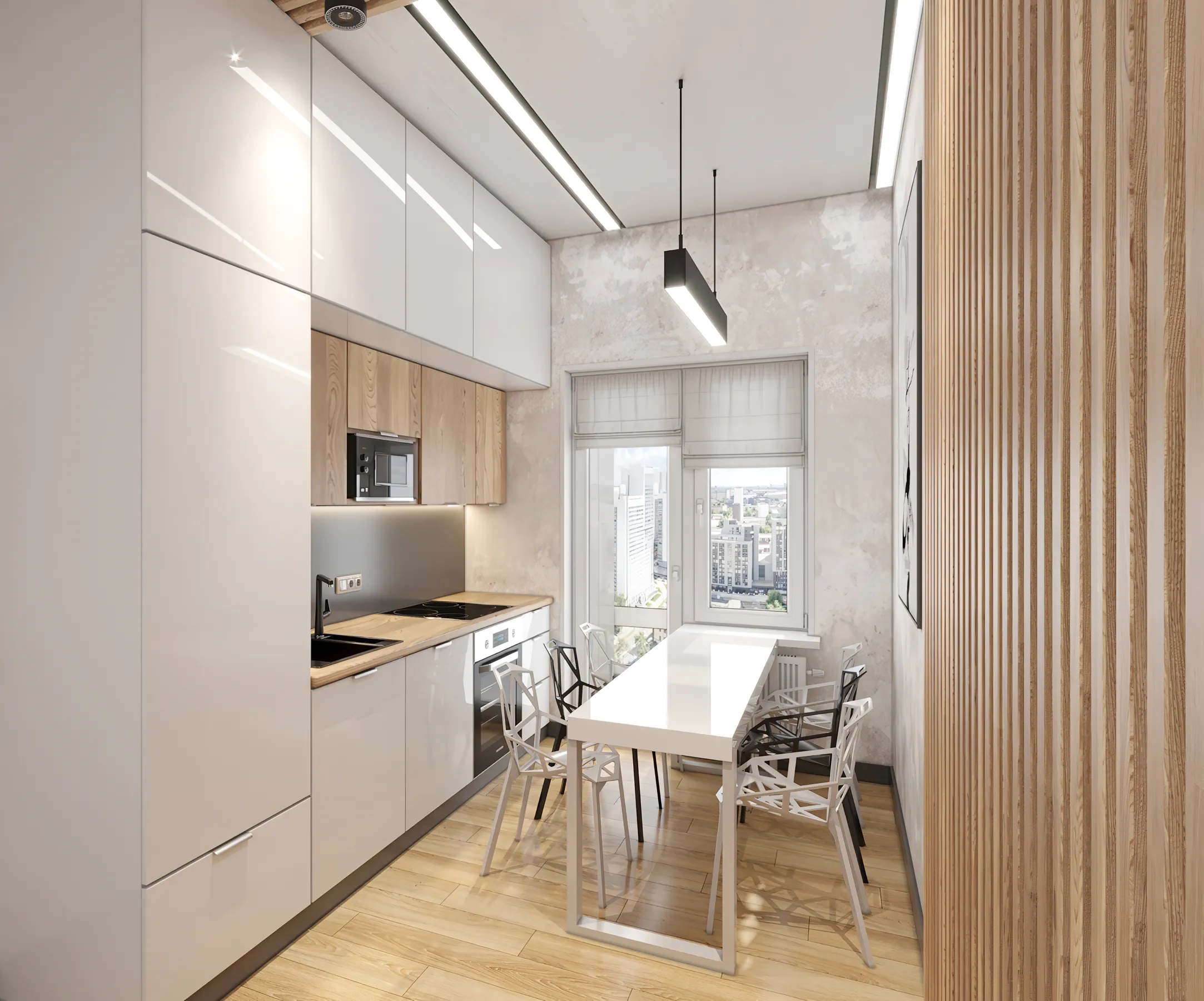 Modern Apartment Interior Visualization Set 3D Model .c4d .max .obj .3ds .fbx .stl .blend 