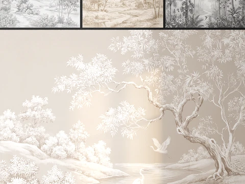 Wallpaper- 06 - 3D Model