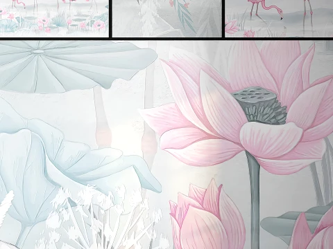 Designer wallpapers 56 Childrens ----- 56- PRO 3D Model