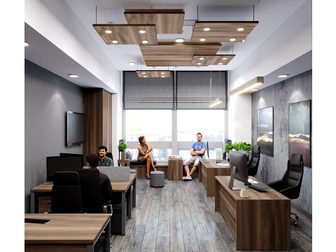 VIZ PROJECTS 2OfficeSpace 3D Model