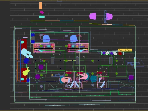 VIZ PROJECTS 2OfficeSpace 3D Model