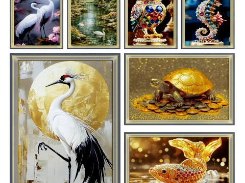 Designer paintings 11 Modelo 3D