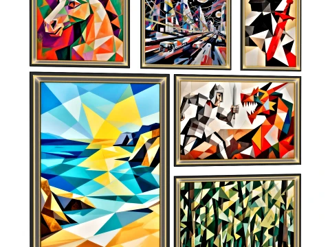Designer paintings No 22 3D Модель