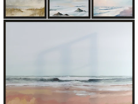 Designer paintings 03 3D Модель