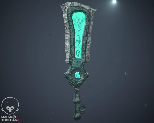 Magic sword 3D Model .c4d .max .obj .3ds .fbx .stl .blend 