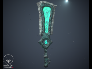Magic sword 3D Model