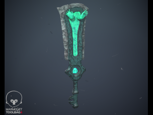 Magic sword 3D Model