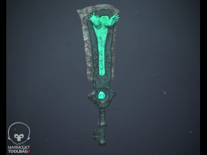 Magic sword 3D Model