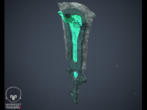 Magic sword 3D Model