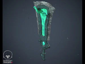 Magic sword 3D Model