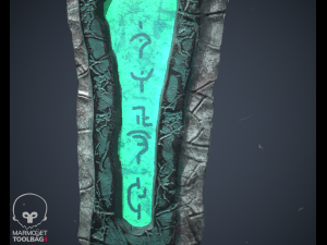 Magic sword 3D Model