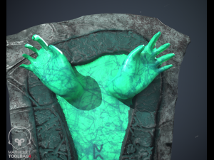 Magic sword 3D Model