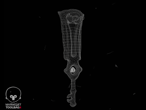 Magic sword 3D Model