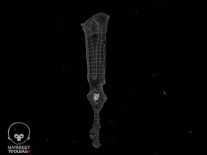Magic sword 3D Model