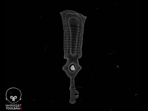 Magic sword 3D Model