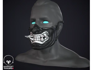 Oni mask 3D Print Model