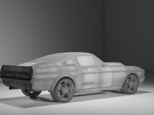 ford mustang shelby gt500 1967-eleanor Modèle 3D