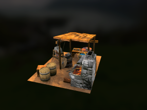 street forge Modelo 3D