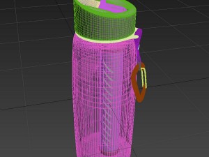 water bottle 3D Модель