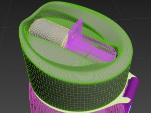 water bottle 3D Модель