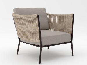 rope outdoor relaxing chair Modello 3D