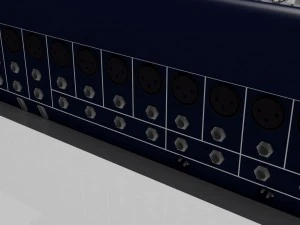 digital studio mixer 3D Model
