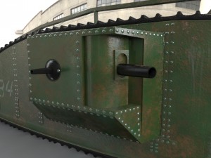 mark iv Modèle 3D