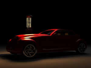 car lamp Model 3D