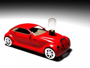car lamp Model 3D