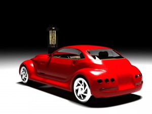 car lamp Model 3D