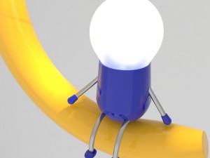 banana light 3D Model