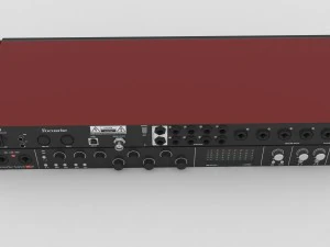 focusrite 18i20 - audio interface 3D Model