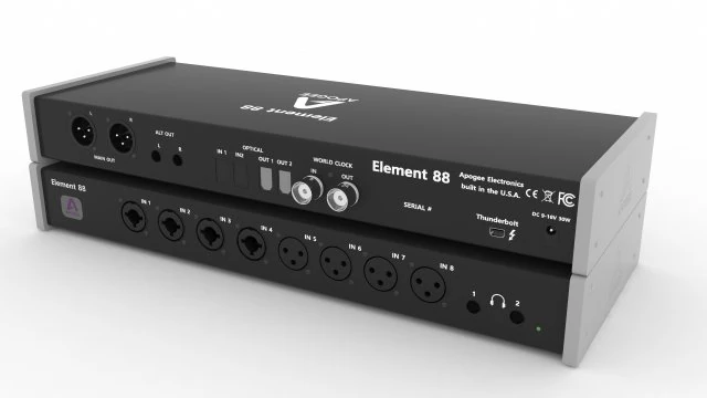 apogee element 88 thunderbolt audio interface 3D Model .c4d .max .obj .3ds .fbx .stl .blend 