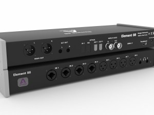 apogee element 88 thunderbolt audio interface 3Dモデル