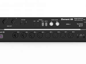 apogee element 88 thunderbolt audio interface 3Dモデル