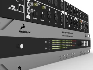 antelope audio eclipse 384 mastering ad-da converter 3D Model